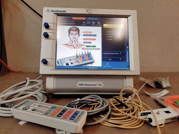 Medtronic NIM-Response 3.0 Nervenmonitor System mit Zubehör