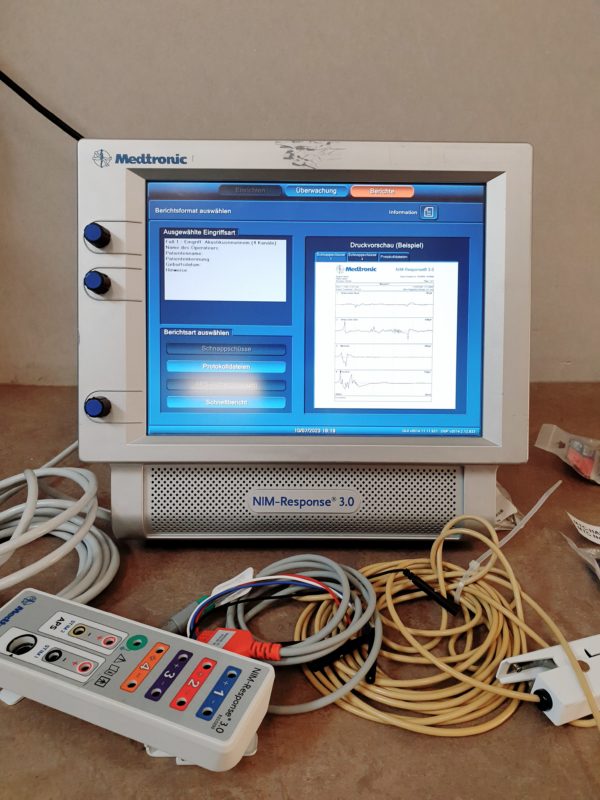 Medtronic NIM-Response 3.0 Nervenmonitor System mit Zubehör