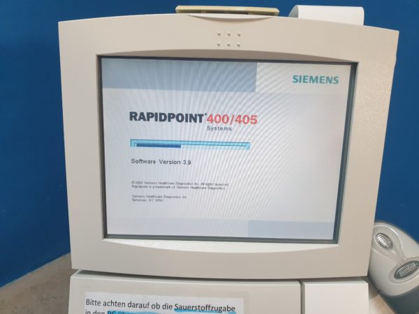 Siemens RAPIDPoint 405 Blood Gas Analyzer System
