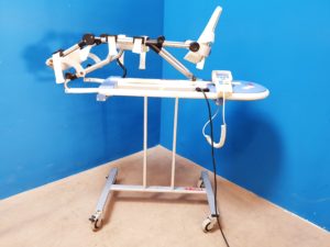 ARTROMOT-K1 CPM-Kniebewegungsschiene  Bewegungsschiene auf fahrbarem Gestell
