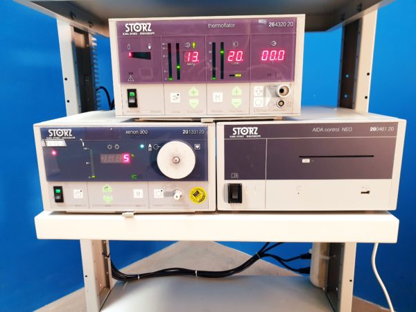 karl Storz Laparaskopie Turm /  Image 1 hub 222010 20   + H3-Z Kamerakopf,  201330 20  Xenon 300, 264320 20 Thermoflator , 200461 20 Aida Control, ....