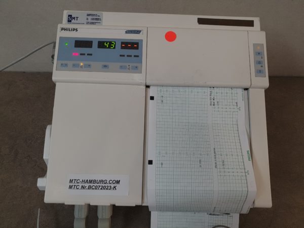 Hewlett Packard HP Series 50IP-2 // 50 IP 2 CTG Fetal Monitor + US - 1356A + Toco Probe  1355A