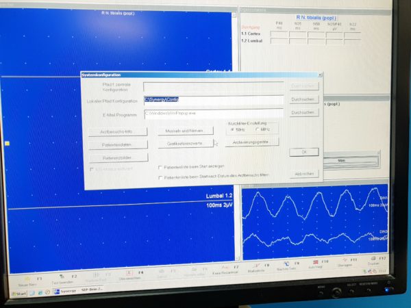 Toennies Viasys Medelec Synergy Neuroscreen EMG