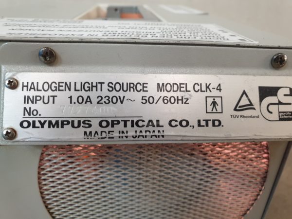 Olympus CLK-4 // CLK4  CLK 4 Kaltlichtquelle - Halogen Kaltlampe CLK-4 für Endoskope