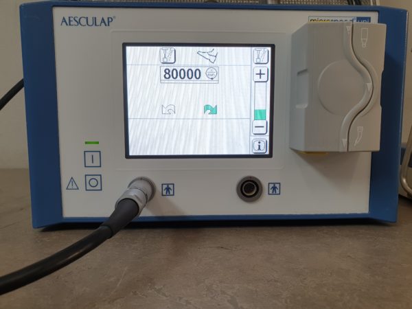 Aesculap microspeed uni GD688 + GD668 + GB578R + GD676 + GB758R +