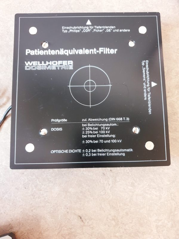Wellhöfer Dosimeter  Set im Koffer