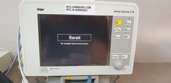 Dräger // Draeger Infinity Delta XL mit Netzteil und multimedkabel , ...
