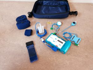 Somno Medics SOMNOscreen Plus PSG Polysomnographic System + Zubehör + Tragetasche -
