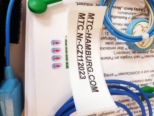 Somno Medics SOMNOscreen Plus PSG Polysomnographic System + Zubehör + Tragetasche