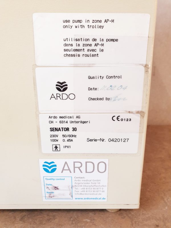 Ardo Senator 30 Chirurgie Sauger // Absaugung