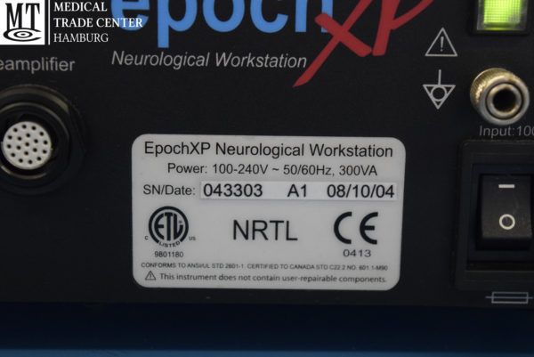 AXON Epoch XP Neurological Workstation ,