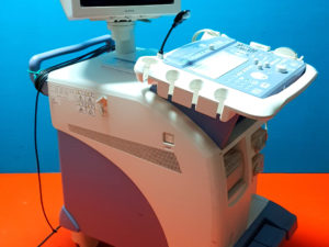 Aloka Prosound Alpha 5  SSD-ALPHA 5 Ultraschallgerät mit Konvex, Linear und Printer