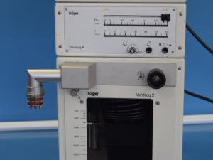 Dräger  // Draeger Ventilog 2, Iris und Barometer