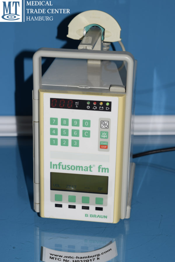 B.Braun Infusomat FM Infusionspumpe, Netz- und Akkubetrieb