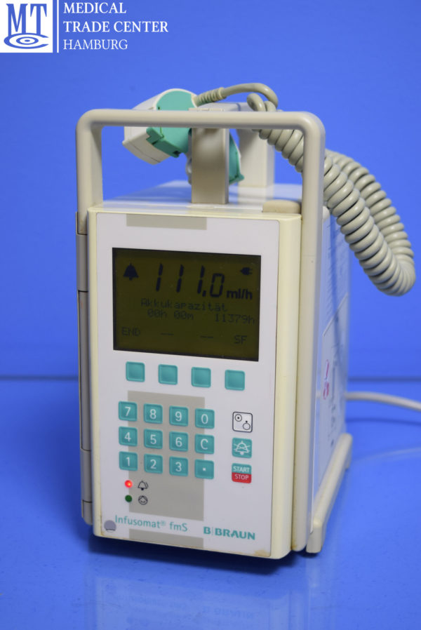 B.Braun Infusomat FMS Infusionspumpe, Netz- und Akkubetrieb