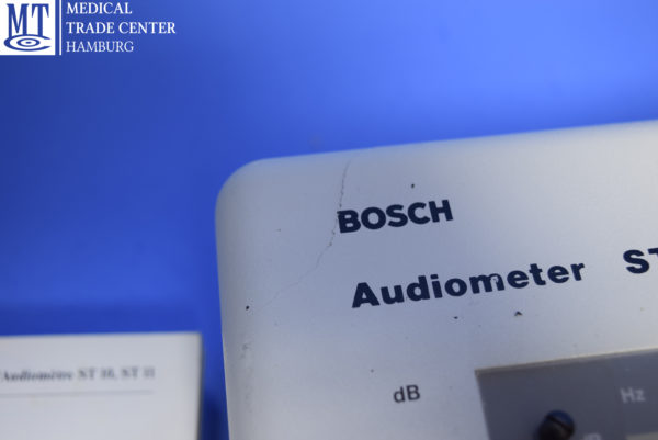 Bosch Audiometer ST-10  / ST 10  Inkl. kopfhörer und Blockkarten