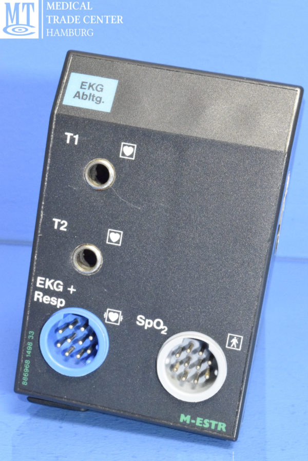 DATEX M-ESTR : EKG + Resp, Spo2, T1, T2,