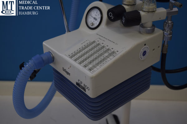 Dräger CF-800 Respirator // Beatmungsgerät für Spontanatmung fahrbar
