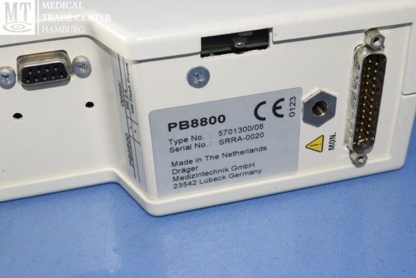 Dräger Parameterbox Pb 8800 // PB8800 für diverse Narkosegeräte