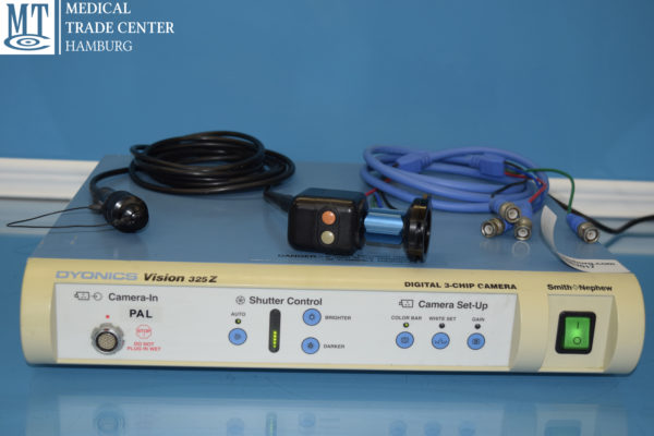 Smith & Nephew Dyonics Vision 325Z DV 3-CCD Camera mit Ed-3 Camera Head + 7204614 Coupler
