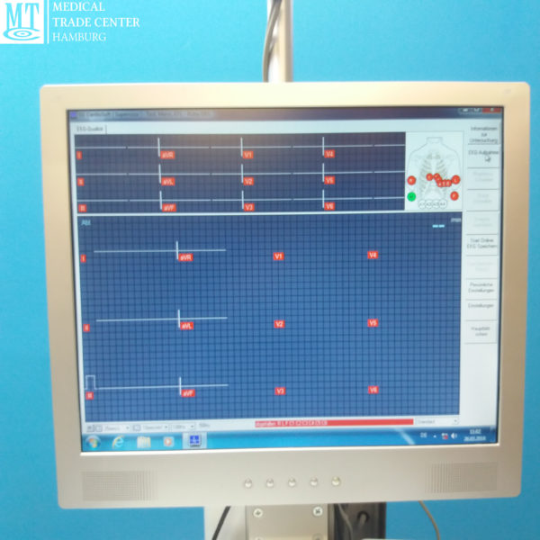 GE CardioSoft Ekg, Ruhe EKG, Ergometrieüberwachung mit Kiss Sauganlage