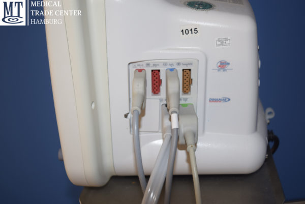 GE Dash 5000 Patient Monitor NBP SPO2 Temp ECG Wireless