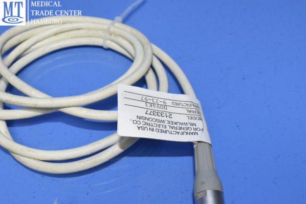GE P/N 2133377 CWD5 5.0MHz  Peripheral Vascular Probe for GE Logiq 500