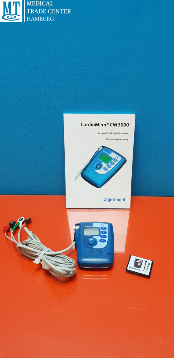 Getemed CardioMem CM 3000SM 24hr Holter ECG Recorder