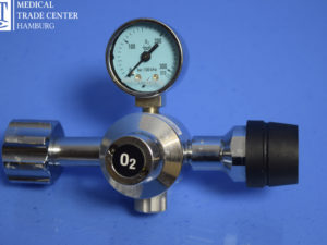 Greggersen 910150  Sauerstoff O2 Druckminderer Armatur