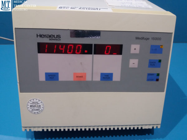 Heraeus Zentrifuge Sepatech Medifuge 15000