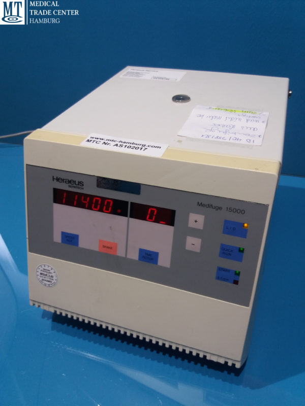 Heraeus Zentrifuge Sepatech Medifuge 15000