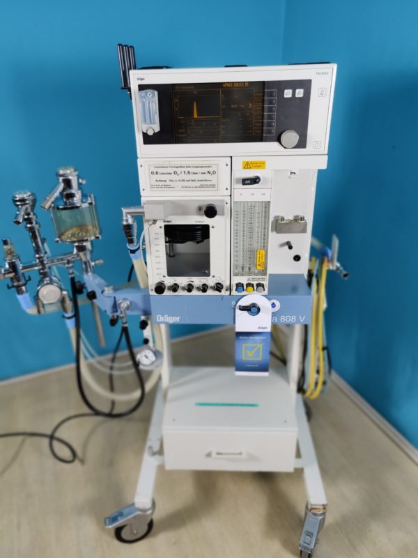 Draeger Sulla 808V // 808 V Iso, Ventilog 2 , PM8050  Blaue Version