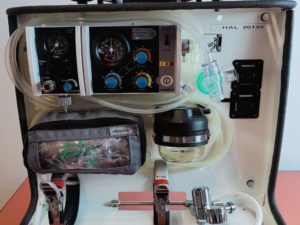 Weinmann Medumat Standard  & Modul Oxygen Combi Modul  Beatmungsgerät Notfallbeatmungsgerät