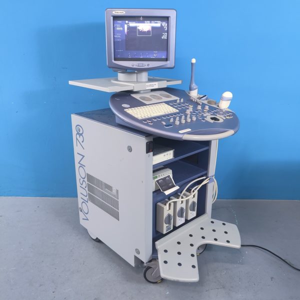 GE Voluson 730 Pro 3D/4D Inkl 03 Sonden und Printer // RAB4-8L , RIC5-9H , SP6-12   DOM 2010