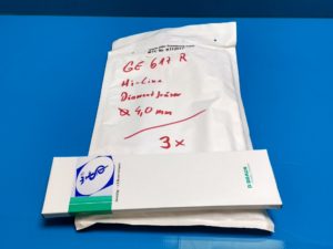 03 x Aesculap GE617R Hi Line Diamant Fräser  Durchmesser 4 mm