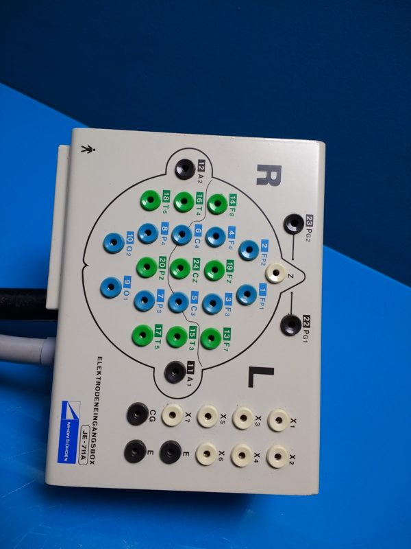 Nihon Kohden  JE 711A // JE-711A Elektrodenbox  - Eingangsbox - electrodes input box