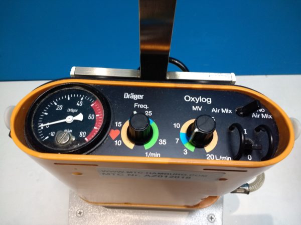 Dräger Oxylog Beatmungsgerät,  NotfallBeatmungsgerät