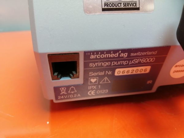 Arcomed AG USP 6000 syramed  Spritzepumpe  Infusionspumpe