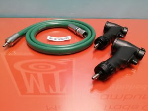 2 x SODEM Geneva Howmedica Extra-Drive pneumatic handpiece 82021 + Pneumatik Schlauch