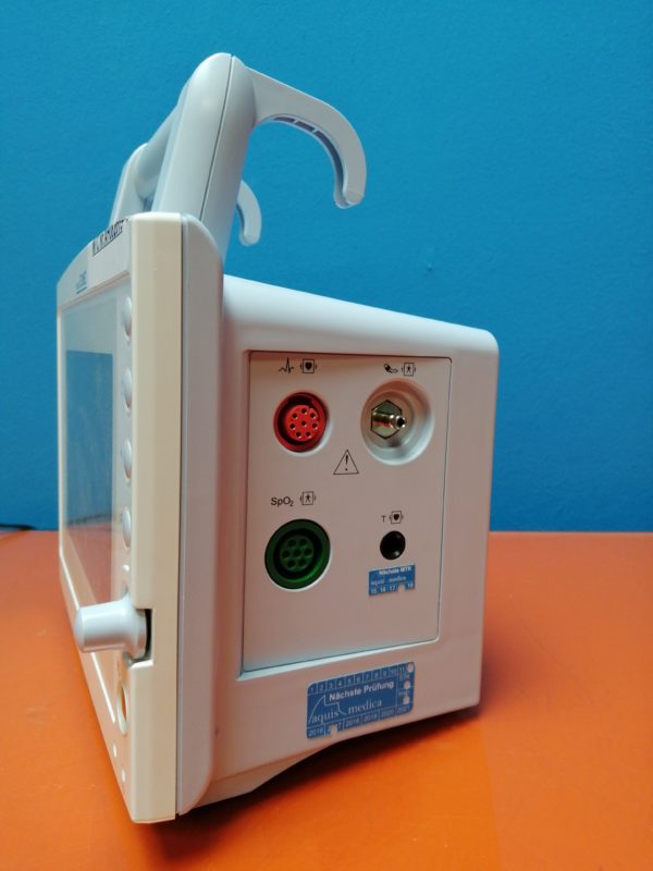 medical ECONET Compact 5 Tragbarer Patientenmonitor / Überwachungsmonitor mit Zubehör