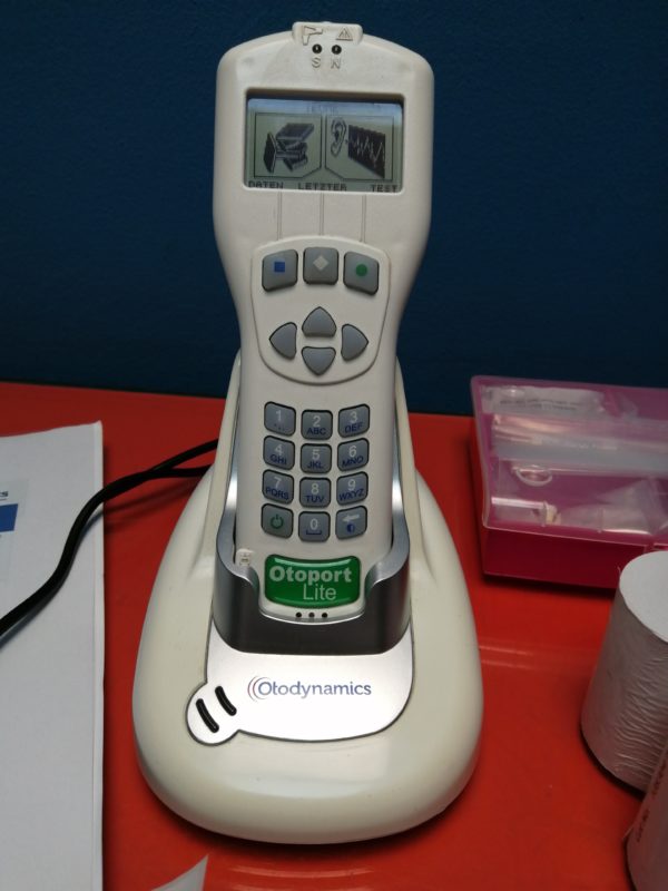 Otodynamics Otoport Lite Audiometer mit Zubehör