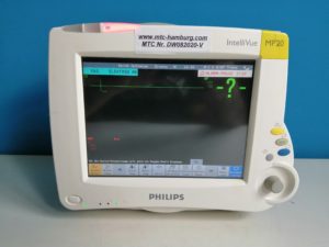 Philips IntelliVue MP20 // MP 20  Patientenmonitor EKG SpO2 NBp Temp, ...