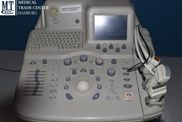GE Logiq 5 Expert  Farbdoppler Ultraschallgerät mit 4 Sonden Ultraschall Kardio und Printer