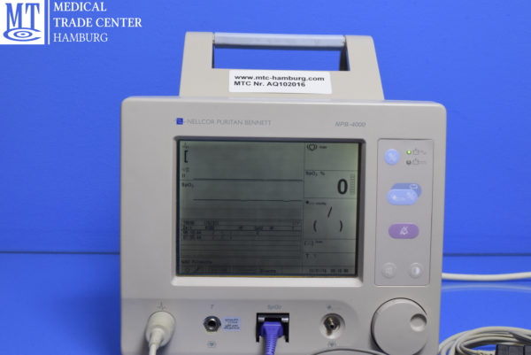 Nellcor NPB-4000 ECG Multi-parameter  Überwachungsmonitor