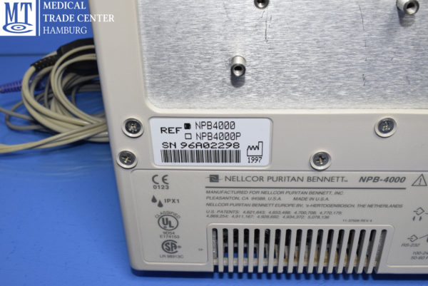 Nellcor NPB-4000 ECG Multi-parameter  Überwachungsmonitor