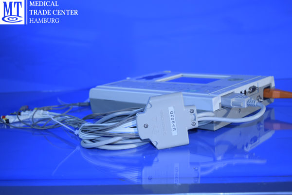 Nihon Kohden Cardiofax GEM ECG 9020K mit Ableitungskabel 6 Kanal