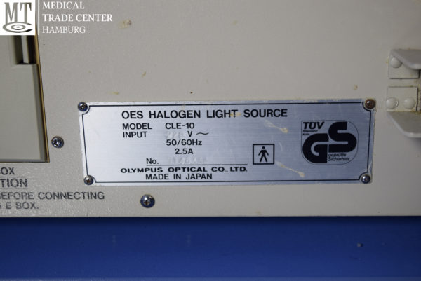 Olympus CLE-10 Lichtquelle / Light Source /