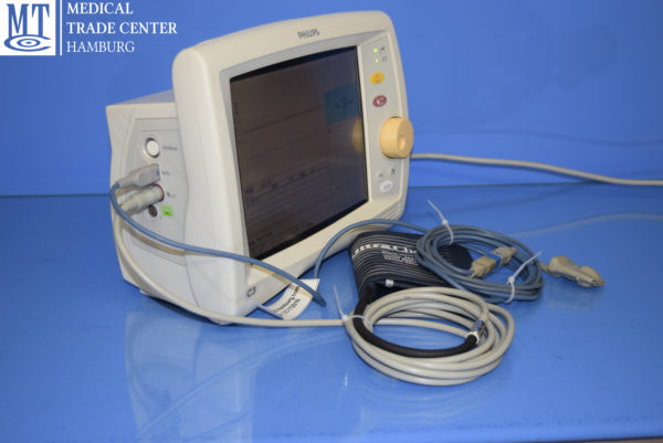 Philips C3 Patient Monitor Portable Vital Signs Monitor NIBP SPO2 EKG