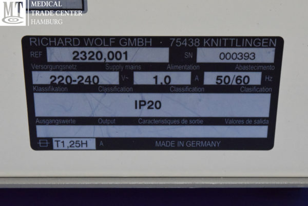 Richard Wolf  2320 Optik Vorwärmegerät