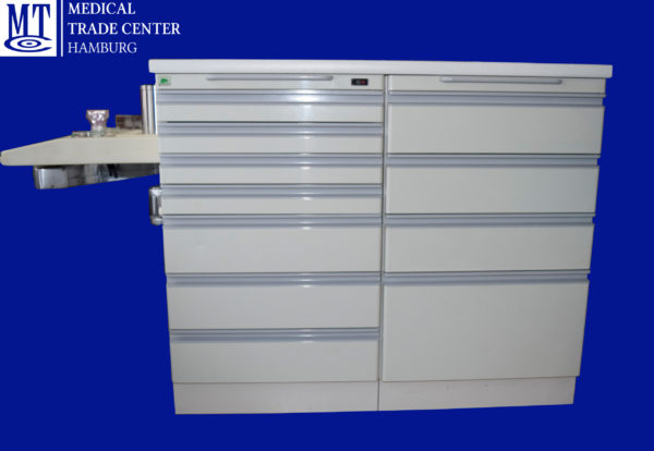 Schmitz Instrumenten Schrank Arztschrank Gyn Praxisschrankzeile